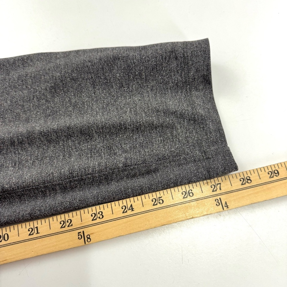 Lululemon On The Fly Pant 28" Womens Size 2 Casual Pull On Heathered Grey Black - Picture 10 of 12